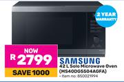 Samsung 42L Solo Microwave Oven MS40DG5504AGFA