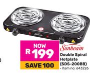 Sunbeam Double Spiral Hotplate SDS-200BB