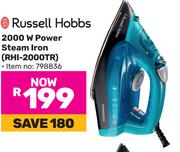 Russell Hobbs 2000W Power Steam Iron RHI-2000TR