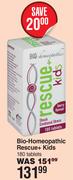 Bio Homeopathic Rescue+ Kids 180 Tablets