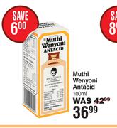Muthi Wenyoni Antacid-100ml