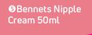 Bennets Nipple Cream-50ml Each