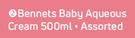 Bennets Baby Aqueous Cream Assorted-500ml Each