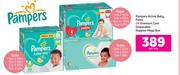 Pampers Active Baby Pants Or Premium Care Disposable Nappies Mega Box-Per Box