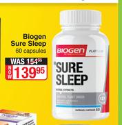 Biogen Sure Sleep 60 Capsules
