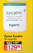 Zyora Zycalm 30 Capsules