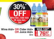 Wine Aid+ Or Cider Aid+ Or Juice Aid+-8ml Each