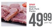 Spar Select Bulk Pork Packs-Per Kg