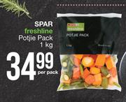 Spar Freshline Potjie Pack-1Kg Per Pack