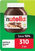 Nutella Spread-For 2 x 680g