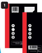 Croxley A4 3 Quire Counter Book 288 Pages-Each