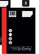 Croxley A4 1 Quire Counter Book 192 Pages-Each