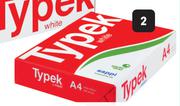 Typek A4 Office Paper 80 Gsm-Per Ream
