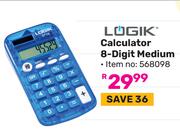 Logik Calculator 8-Digit (Medium) 568098