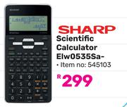 Sharp Scientific Calculator Elw0535Sa-
