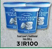 Food Lover's Traditional Feta-For 3 x 300g