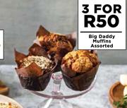 Big Daddy Muffins Assorted-For 3
