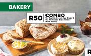 1 x Fruit And Pecan Rye Bread,1 x Multiseed Bread Made With Honey Combo