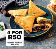 Golden Pockets Assorted-For 4