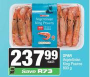 Spar Argentinian King Prawns-600g Each