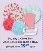 Clicks Bath Accessories-Each