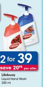 Lifebuoy Liquid Hand Wash-2 x 200ml