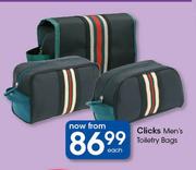 Clicks Men's Toiletry Bags-Each