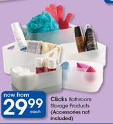 Clicks Bathroom Storage Products-Each