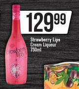 Strawberry Lips Cream Liqueur-750ml