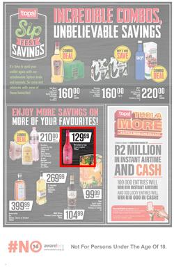KWIKSPAR EASTERN CAPE : Your One Stop Easter Shop (23 March - 5 April 2021) Valid in Abbotsford, Beacon Isle, Beetlestone, Burt Drive, Butterworth, Cambridge West, Colchester, Dhaysons, East End, page 7