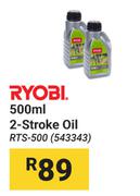 Ryobi 2 Stroke Oil RTS-500 (543343)-500ml