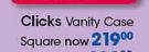 Clicks Vanity Case Square-Each