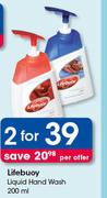 Lifebuoy Liquid Hand Wash-2 x 200ml