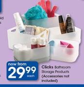 Clicks Bathroom Storage Products-Each