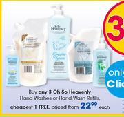 Oh So Heavenly Hand Washes Or Hand Wash Refills-Each