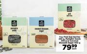 You First Goji Berries 250g, Pumpkin Seeds 350g, Or Coconut Blossom Sugar 400g-Each