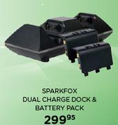 Sparkfox Dual Charge Dock & Battery Pack