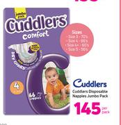 2Cuddlers Disposable Nappies Jumbo Pack-Per Pack