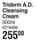 Bionike Triderm A.D Cleansing Cream-500ml