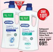 Safeguard Hygienic Shower & Bath Value Pack Assorted-1L Each