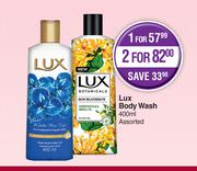 Lux Body Wash Assorted-400ml
