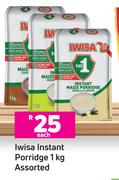 Iwisa Instant Porridge Assorted-1kg Each