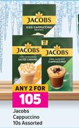 Jacobs Cappuccino Assorted-Any For 2 x 10s Pack