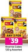 Knorrox Cubes Assorted-For Any 3 x 120g