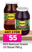 Koo Beetroot (Grated Or Sliced)-For Any 2 x 780g