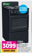 Univa 4 Plate Cable Stove 500mm U405-1