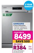 Samsung 12 Place Dishwasher