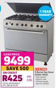 Goldair 5 Burner Gas Stove GGEO-760S