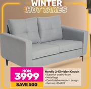 Nordic 2 Division Couch