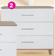 HK Pico High Gloss Chest Of Drawers